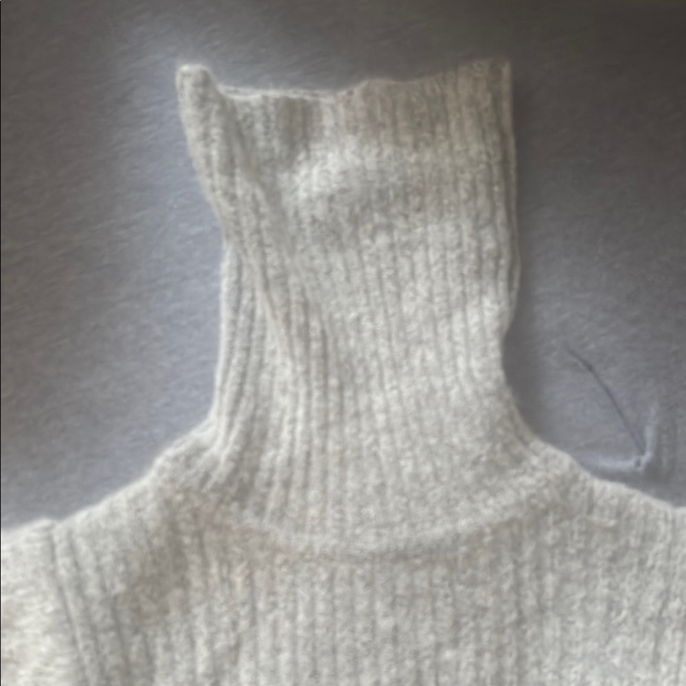 Karlie Gray Cowl Neck Sweater Soft Knit - Picture 6 of 8